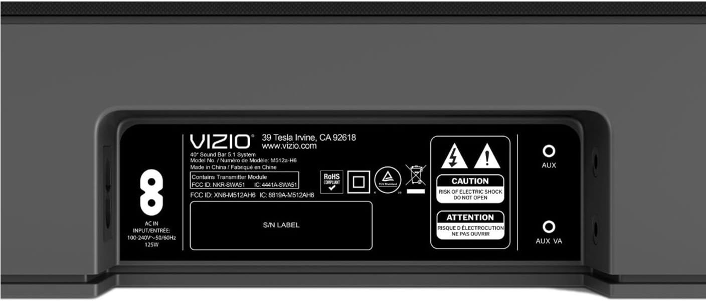 VIZIO M-Series 5.1.2 Soundbar with Dolby Atmos (Renewed) G144
