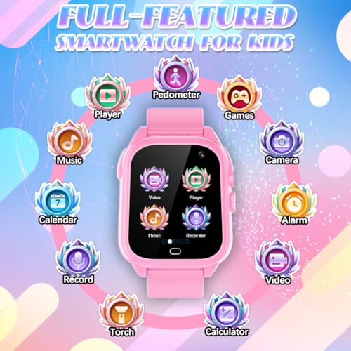 Waterproof Smart Watch for Kids with Games Camera and Touch Screen Q26959