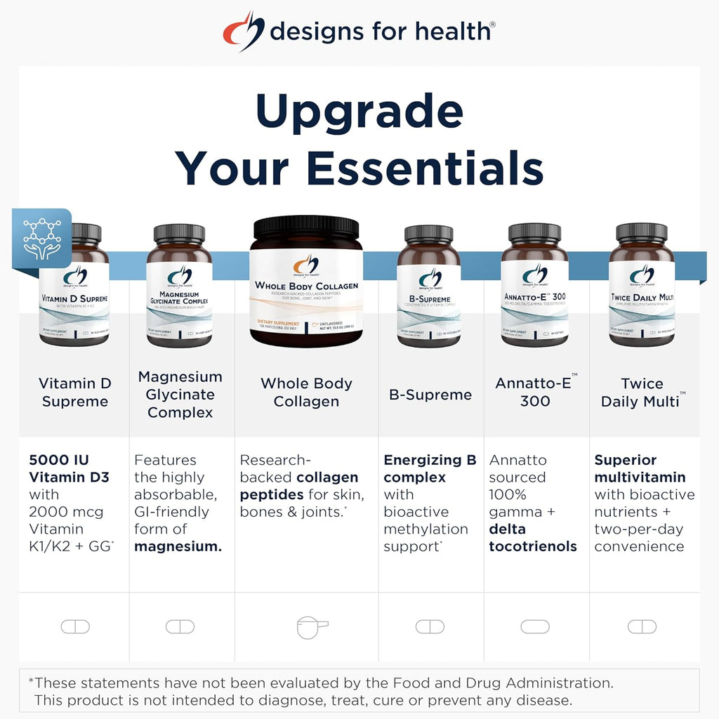 Designs for Health ProbioSpore Spore Based Probiotic Supplement, Non-GMO, Dairy Free, 60 Capsules H228519