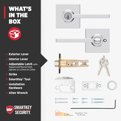 Kwikset Casey Interior Privacy Door Handle with Lock 10 Pack, Matte Black G103018