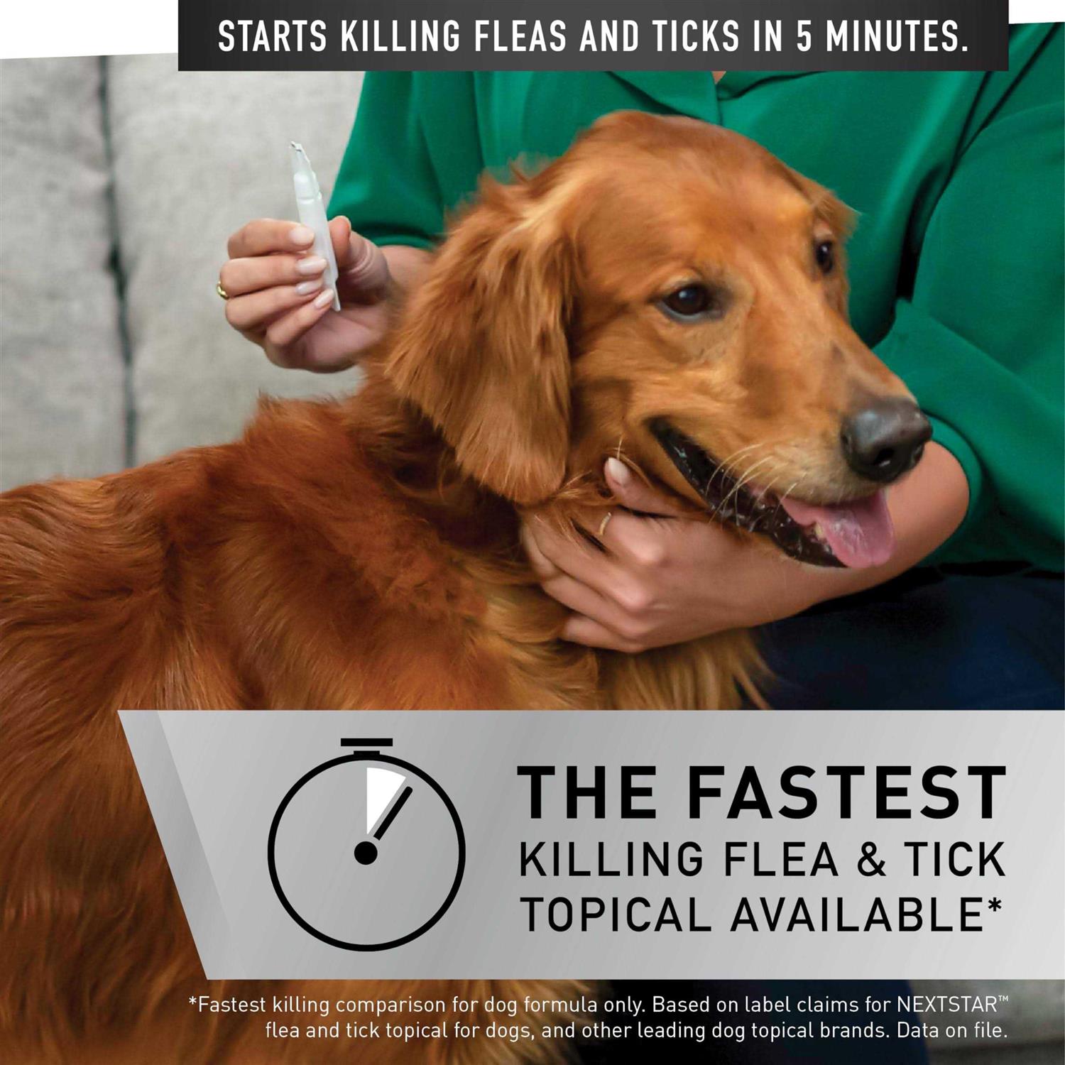 Nextstar Flea & Tick Topical Treatment for Large Dogs X2902