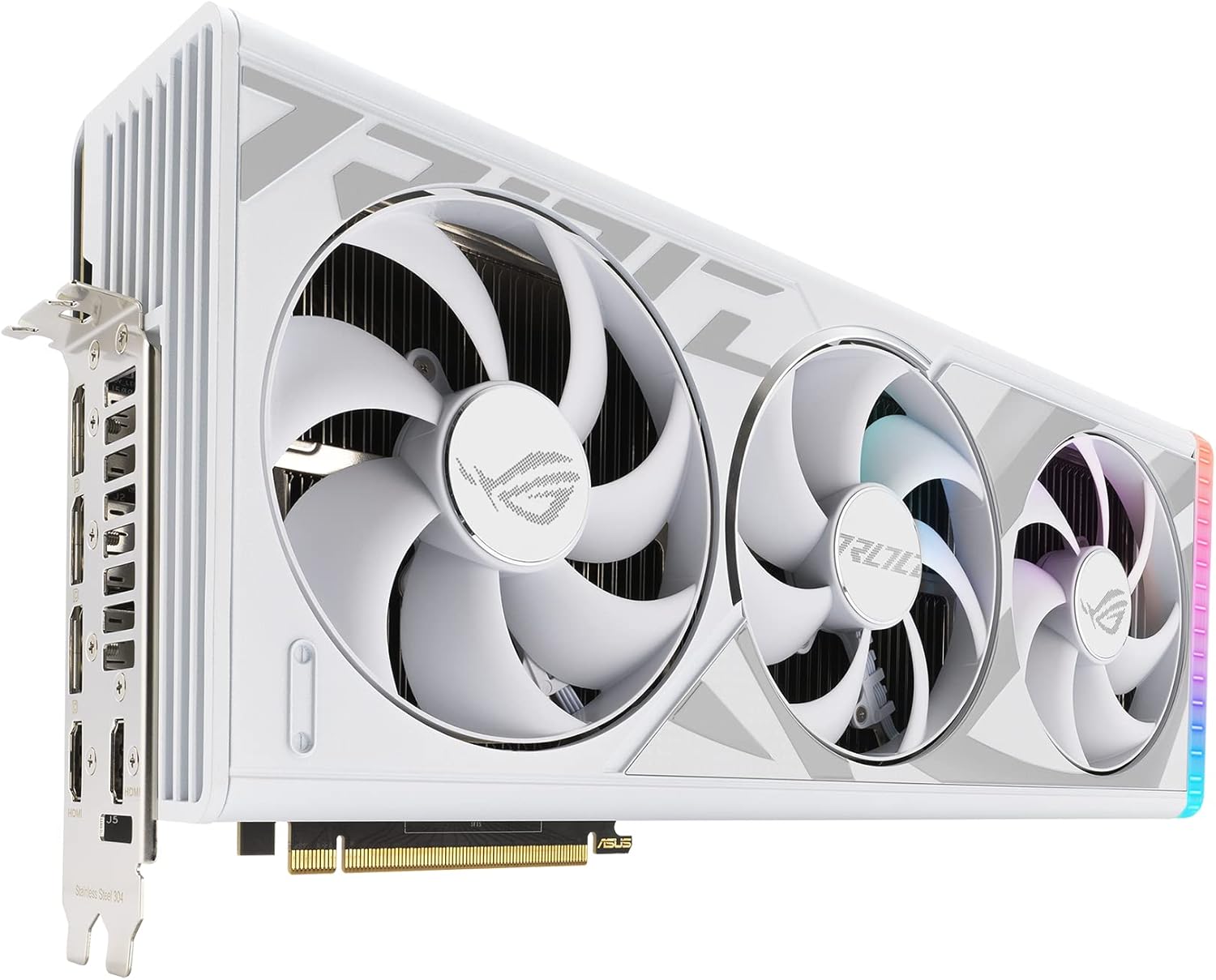 ASUS ROG Strix GeForce RTX 4080 White Edition Gaming Graphics Card A146739