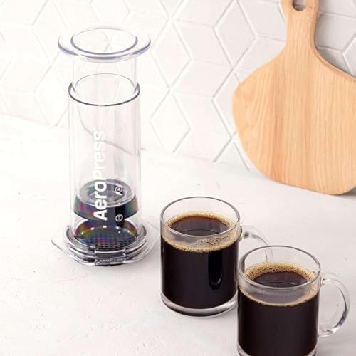 AeroPress Original Coffee Press – 3-in-1 Portable Coffee Maker for Travel C406