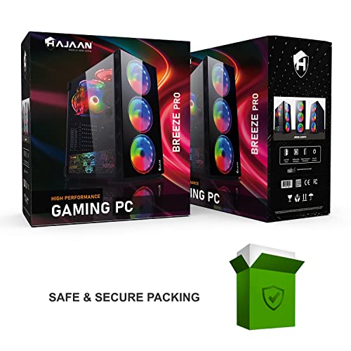 CYCLONIA Gaming PC Tower Desktop - AMD Ryzen 7 5700G, RTX 3060 12GB, 32GB DDR4, 1TB SSD, Windows 11 Pro R211877