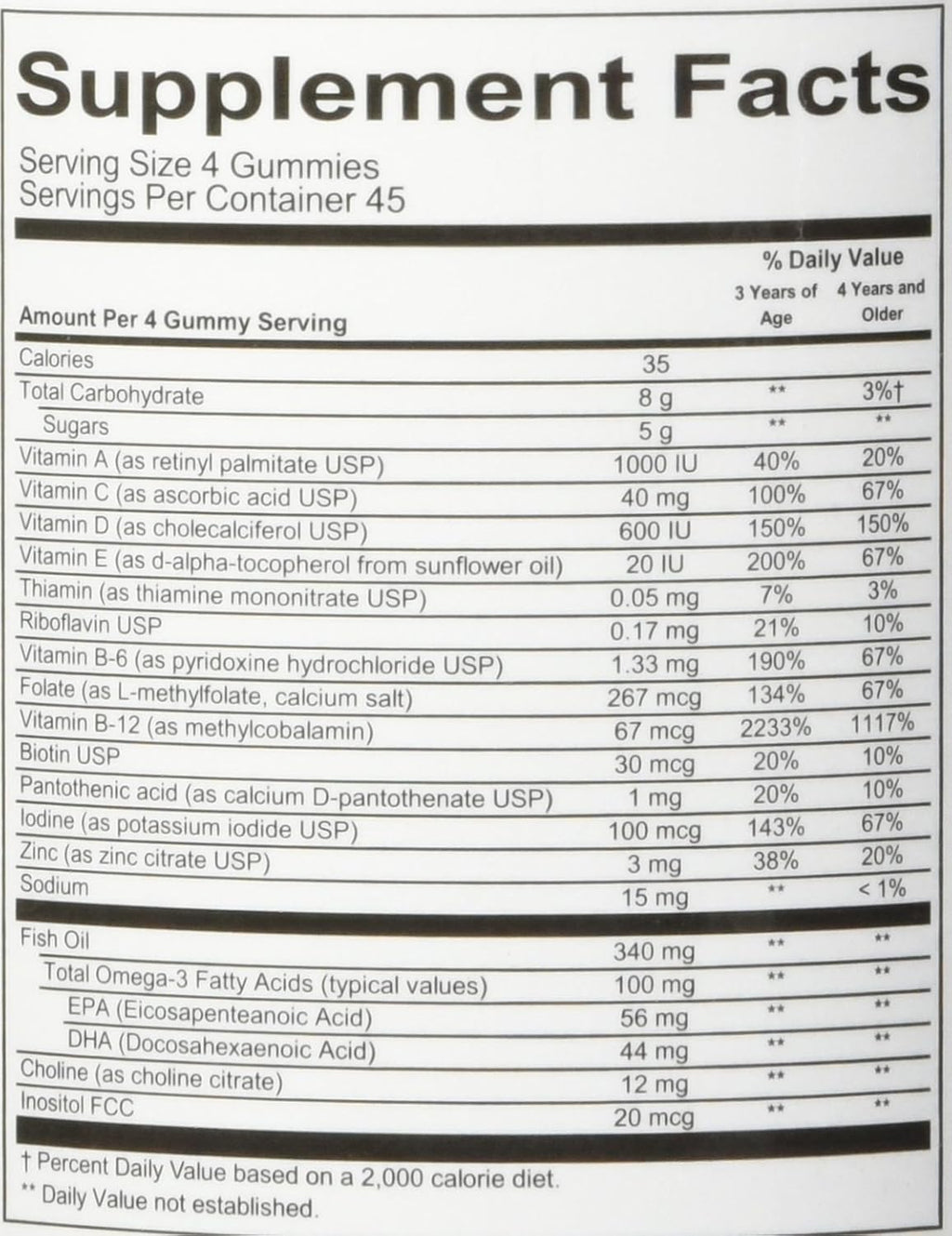 Smarty Pants Kids Complete Multi-Vitamin Gummies, 180 Count D82065