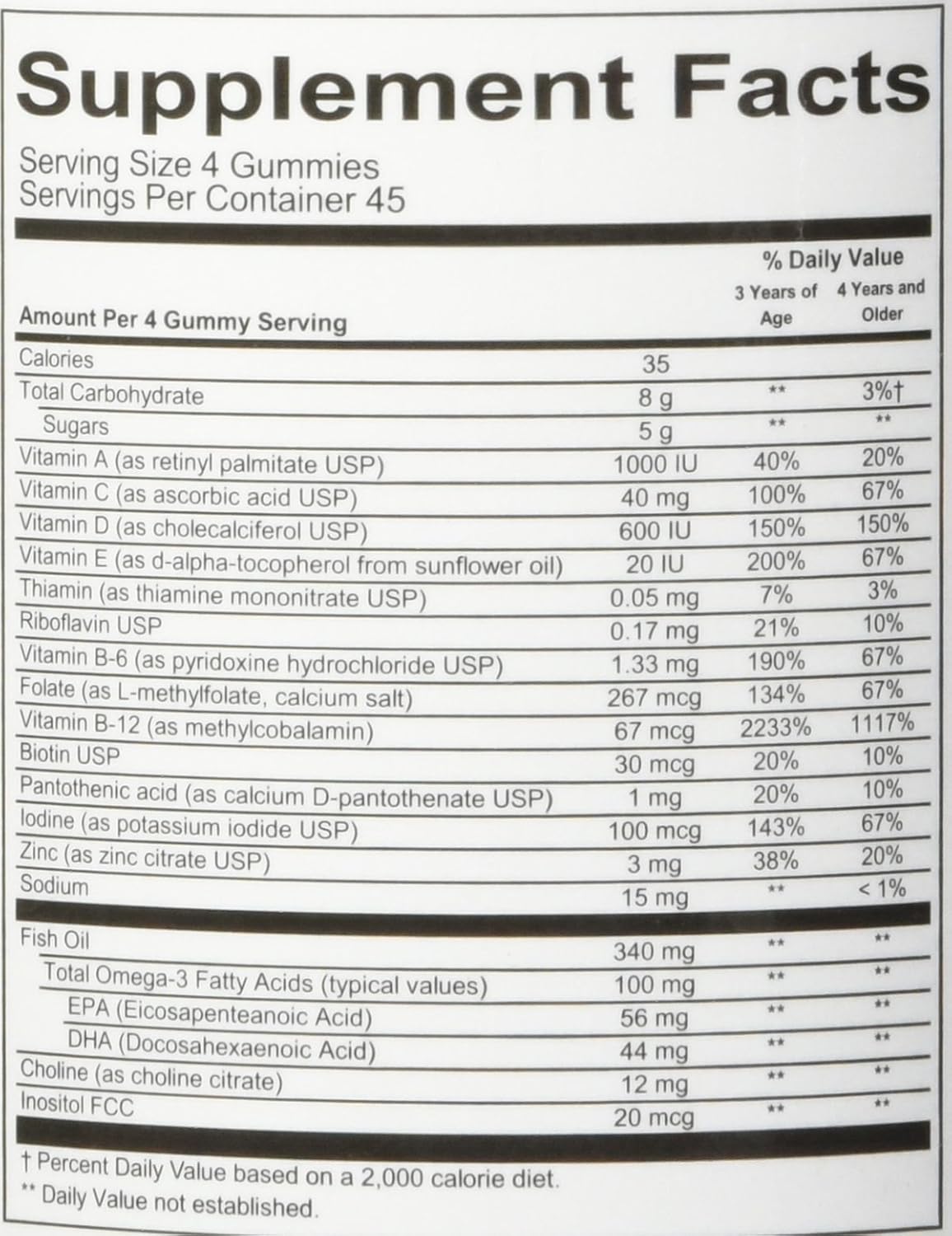 Smarty Pants Kids Complete Multi-Vitamin Gummies, 180 Count D82065
