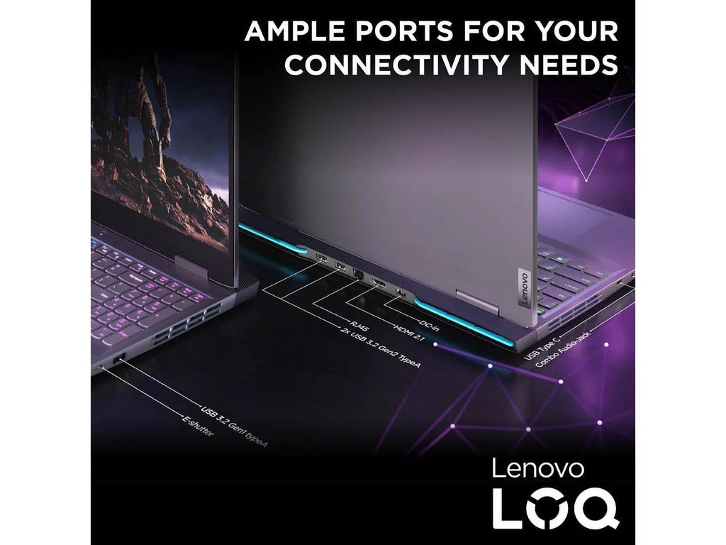 Lenovo LOQ 15IRH8 15.6" 144Hz IPS Gaming Laptop, Core i5, RTX 4050, 512GB SSD X8787