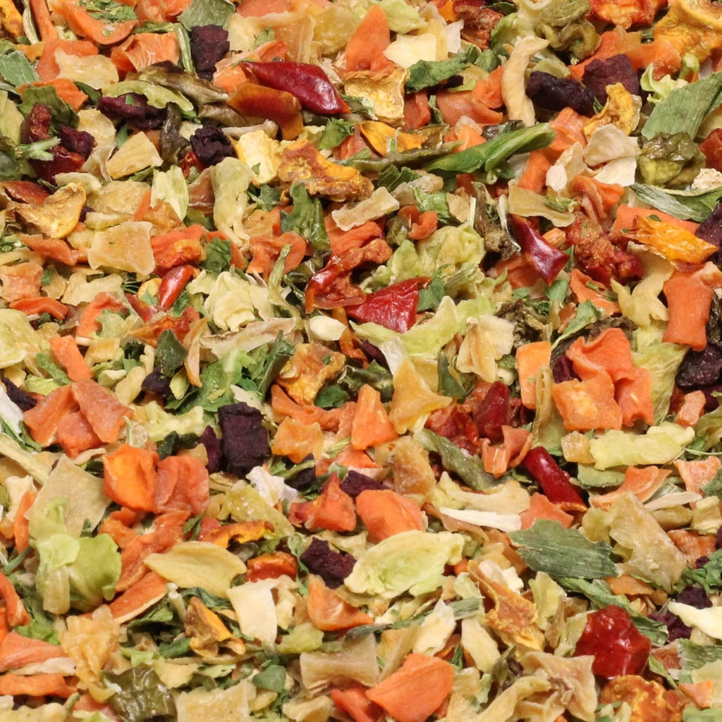Garden Deluxe Vegetable Soup Mix by It’s Delish, 10 Lbs Bulk Bag | 16 Natural Dehydrated Vegetables for Ramen Noodles, Soup Greens with Beets | Freeze Dried Veggie Blend, No MSG, Vegan, Kosher