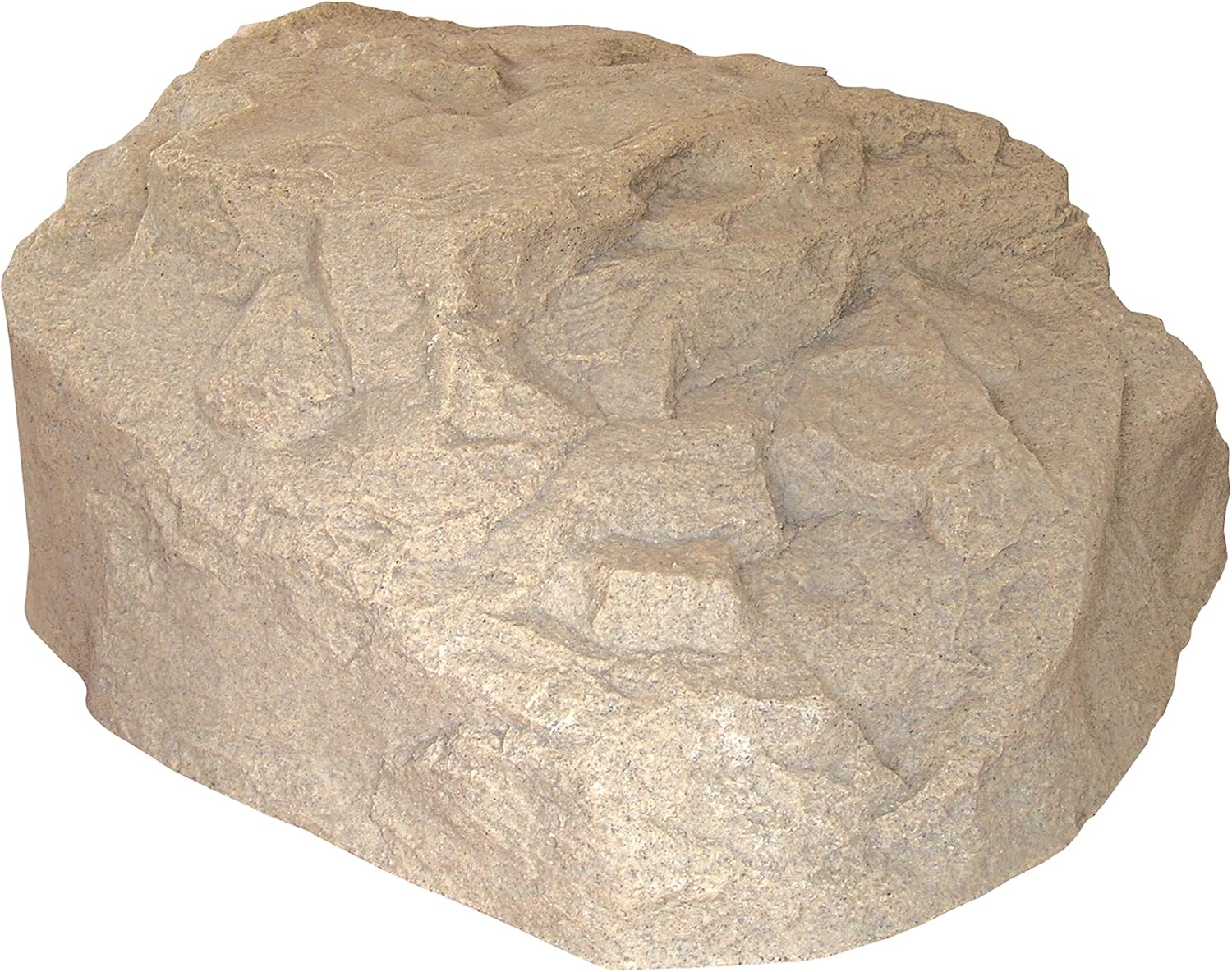 EMSCO Group Landscape Rock – Natural Sandstone Appearance – Low Profile Boulder – Lightweight – Easy to Install