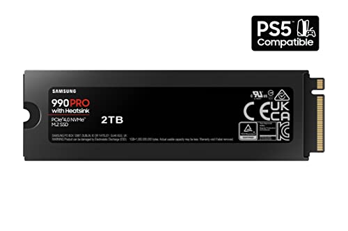 Samsung 990 PRO SSD NVMe M.2 PCIe Gen4 Internal Solid State Drive M85356