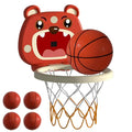 Geyiie Basketball Hoop for Kids, Adjustable Height 2.4-6.5 ft, Portable Indoor Outdoor Toy, Easy to Assemble, for Boys & Girls, Ideal Gifts