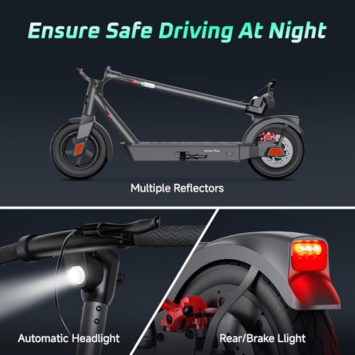 SISIGAD Electric Scooter for Adults, 500W Motor, Foldable with Cruise Control S730466