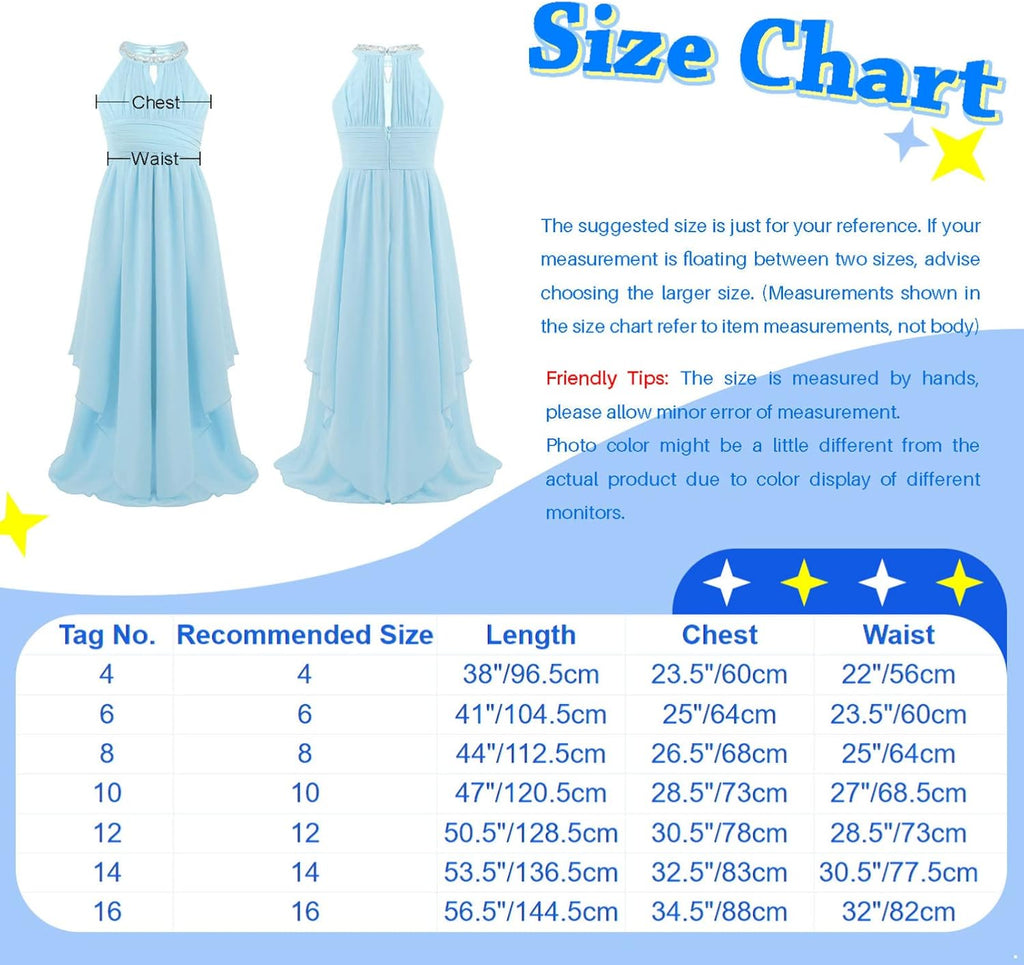 Alvivi Big Girls Halter-Neck Floral Lace Bridesmaid Romper Dress Lavender Q808132