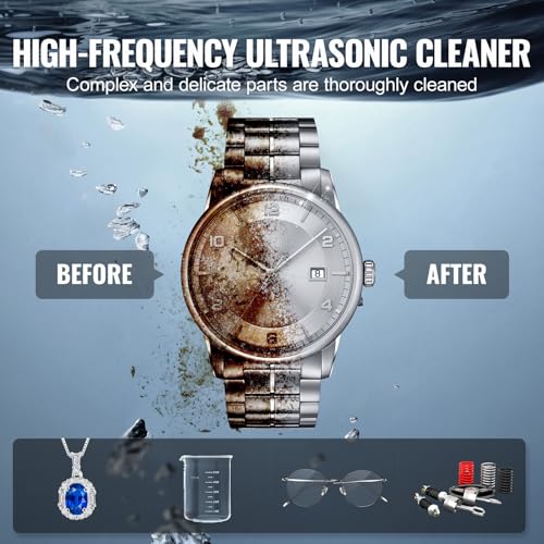 VEVOR 10L Ultrasonic Cleaner, 240W Digital Machine with Heater & Timer C9757