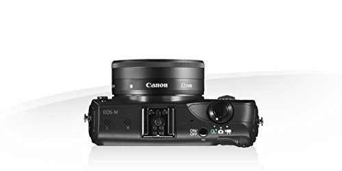 Canon EOS M Compact System Camera with EF-M22 STM Lens, Black B341