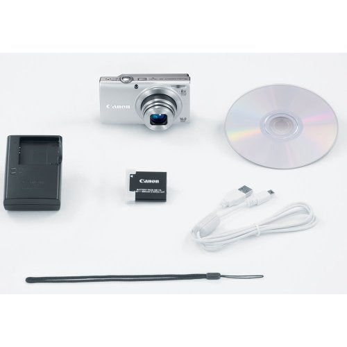 Canon PowerShot A4000 16.0 MP Digital Camera with 8X Optical Zoom, 3.0-Inch LCD (Blue) X4515