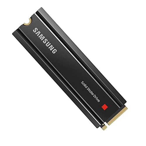 Samsung 980 PRO SSD with Heatsink 1TB PCIe Gen 4 NVMe M.2 Internal Solid State Drive T893