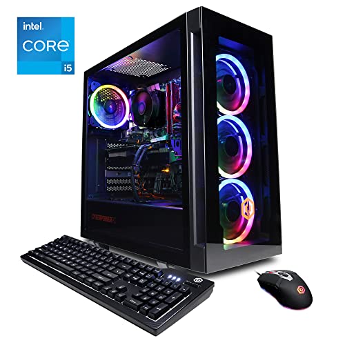 CYBERRPOWERPC Gamer Xtreme VR Gaming PC, Intel Core i5, RTX 3060, 16GB DDR4, 500GB SSD, Black Q6578