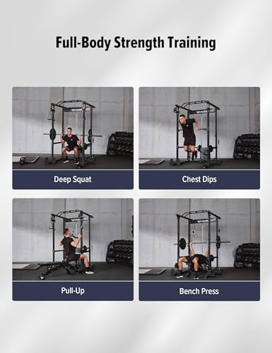 MAJOR FITNESS Drone1 Power Cage Multi-Function Power Rack for Home Gym I606695