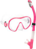Cressi Single Lens Frameless Scuba Mask & Dry Snorkel for Snorkeling, Scuba Diving, F-Dual & Tao Dry: Designed in Italy