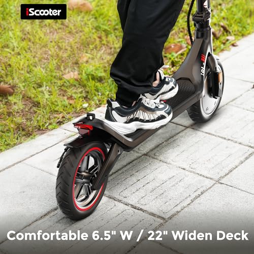 iScooter Electric Scooter for Adults, Long Range Commuting with Cruise Control F733591