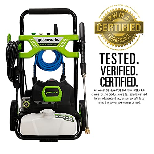 Greenworks 2000 PSI Pressure Washer GPW2003 V570247