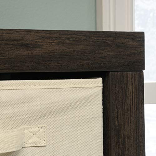 Sauder Stow-away 8-Cube Storage Organizer, Smoked Oak I47918