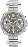 Movado SE Men's Sport Watch - Swiss Quartz Chronograph Movement, Stainless Steel Link Bracelet - 5 ATM Water Resistance - Luxury Fashion Timepiece for Him - 42mm