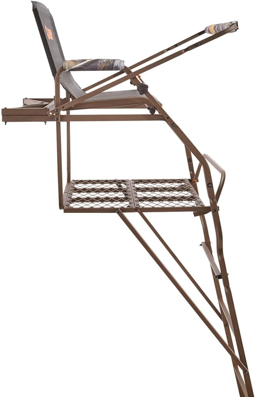 Guide Gear Ultra Comfort 18' Ladder Tree Stand for Hunting I5847