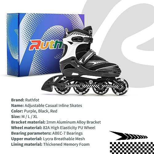 Adjustable Inline Skates for Kids with Light Up Wheels Z8662