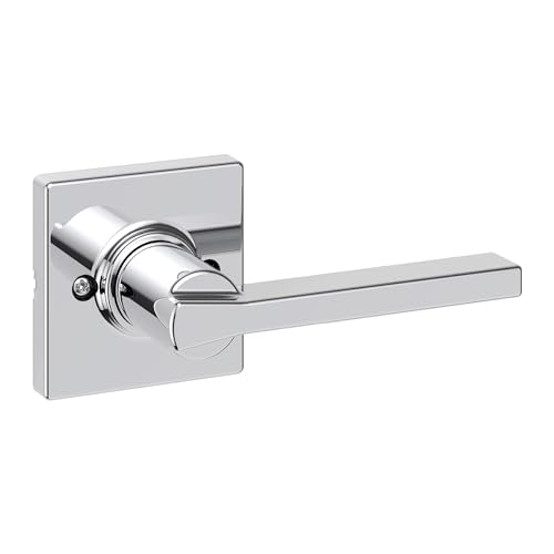 Kwikset Casey Interior Privacy Door Handle with Lock 10 Pack, Matte Black G103018