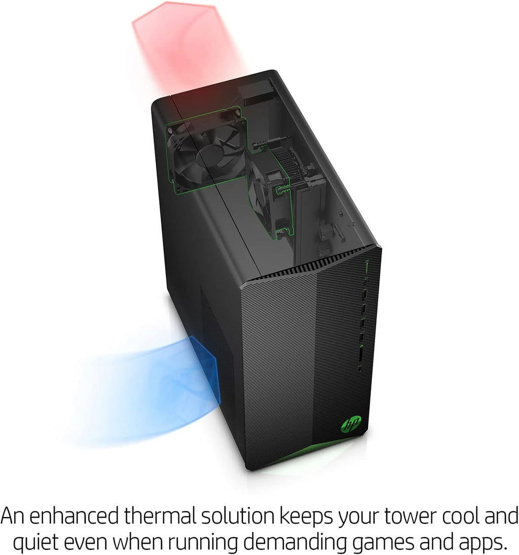 HP Pavilion Gaming Desktop, Intel Core i5, GTX 1650, 16GB RAM, 512GB SSD, Windows 11 E24633