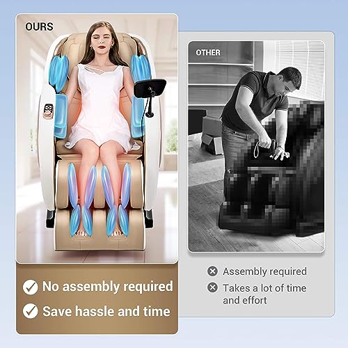 Full Body Zero Gravity Shiatsu Massage Chair with Heat, Black B29247