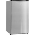 3.4 Cu.Ft Mini Fridge with Freezer, 2 Door Small Refrigerator, 7 Level Adjustable Thermostat, Compact Fridge for Living Room, Office, Kitchen and Apartment(Black)