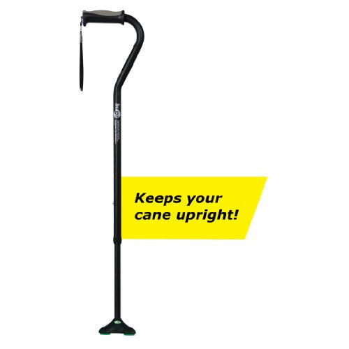 Hugo Mobility Quadpod Offset Cane with Ultra Stable Tip R273921