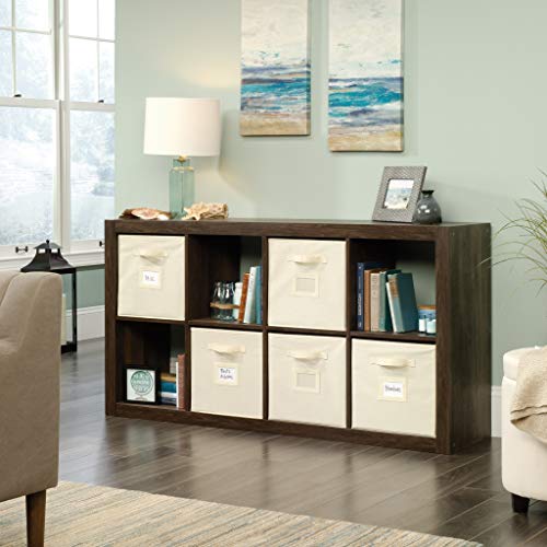Sauder Stow-away 8-Cube Storage Organizer, Smoked Oak I47918