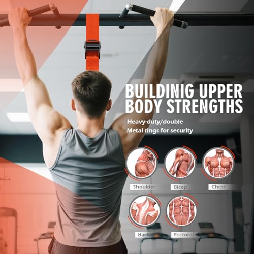 LEEKEY Resistance Bands with Handles and Door Anchor for Home Workouts O73971