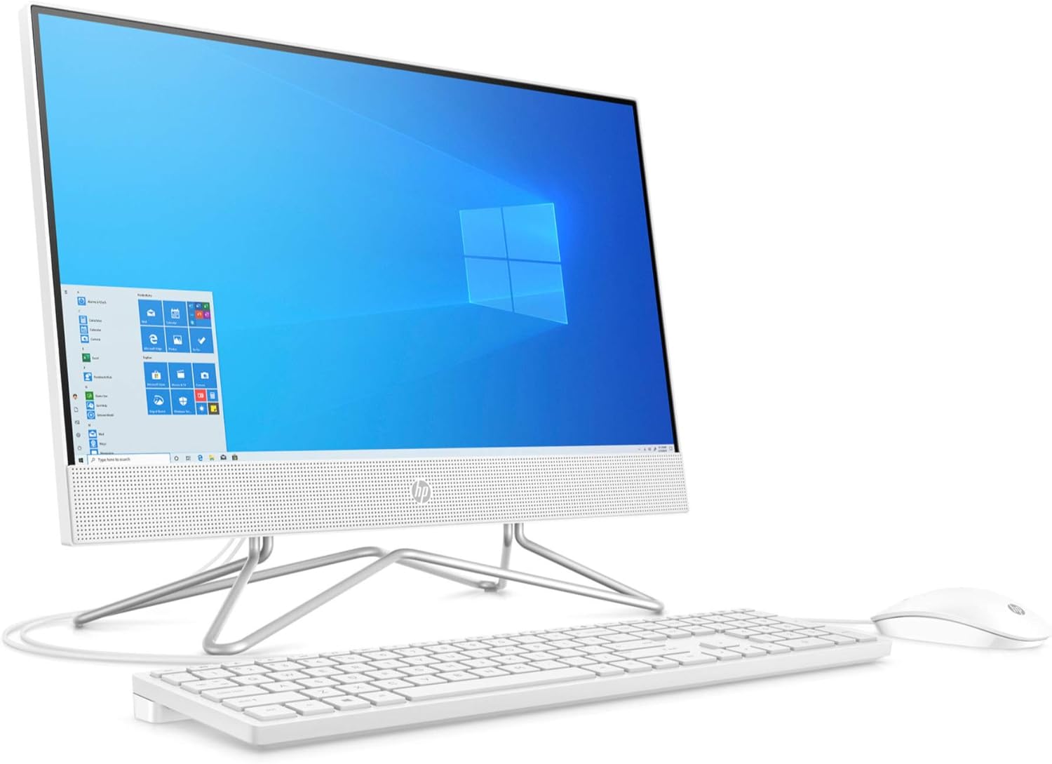 HP 22-DF 21.5-Inch Full HD All-in-One PC, 4GB RAM, 256GB SSD L637