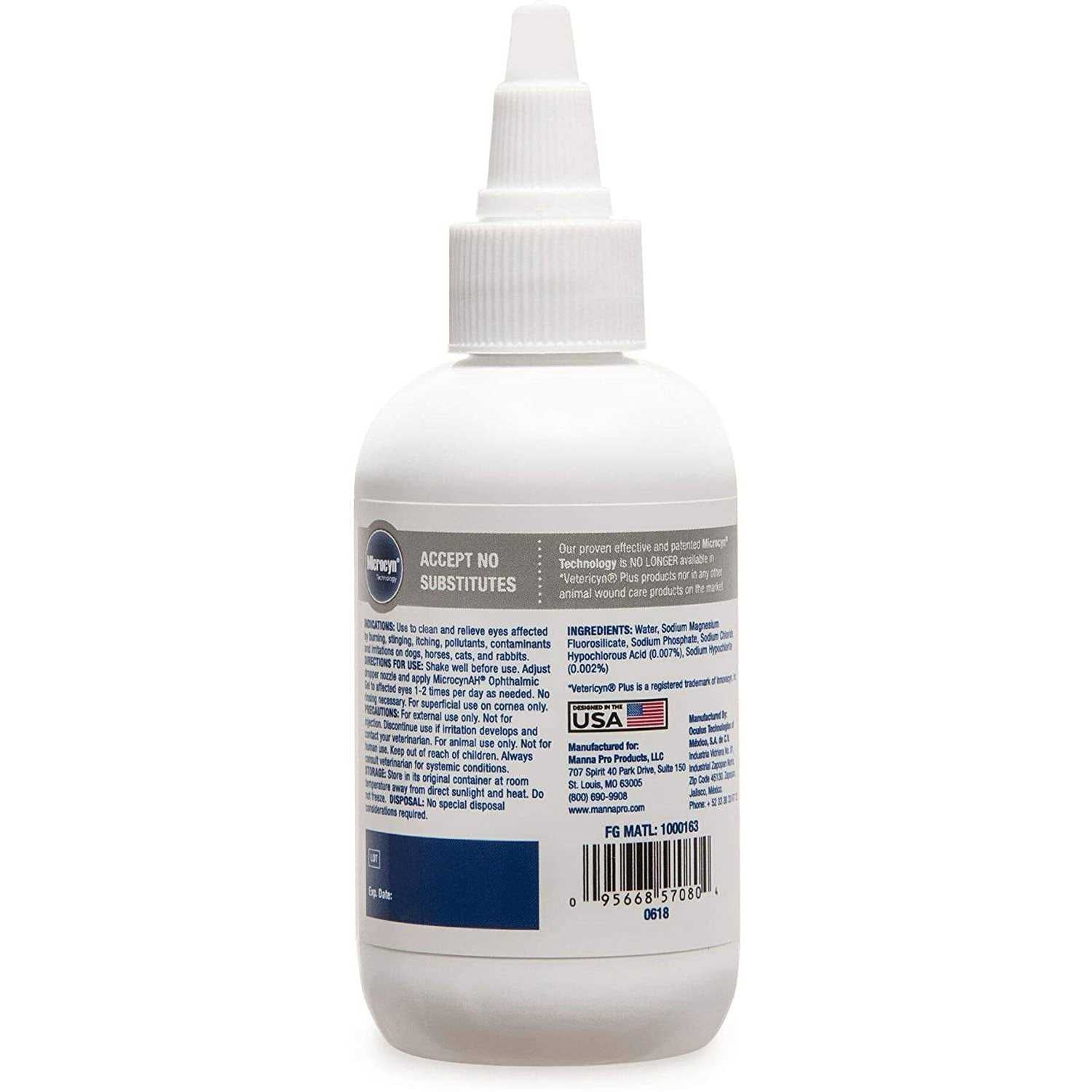 MicrocynAH Ophthalmic Gel for Pets W93874