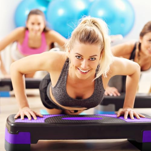 BalanceFrom Aerobic Step Platform Exercise Stepper for Home Gym Cardio & Balance Training B6436