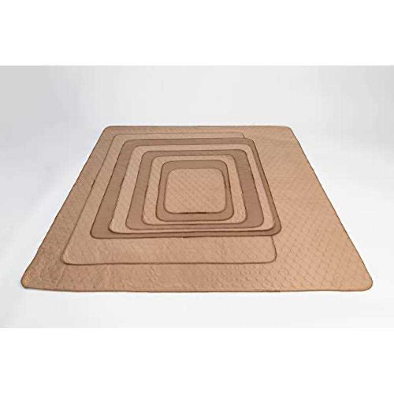 nanbowang Washable Non-Slip Dog Crate Pee Pads for Small Dogs E7544