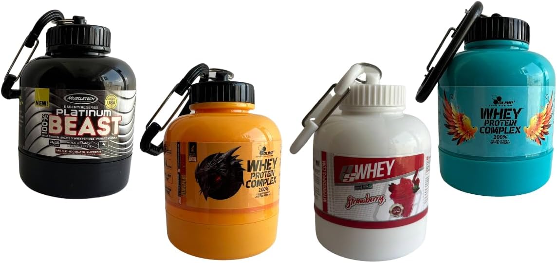 Portable Keychain Protein Powder Container 60g Z294535