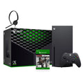 Microsoft Latest Xbox Series X Gaming Console Bundle - 1TB SSD Black Xbox Console and Wireless Controller with Tomb Raider Definitive Edition and Mytrix Chat Headset