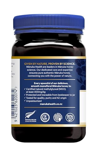 Manuka Health UMF 13+ MGO 400+ Manuka Honey 250g G8715