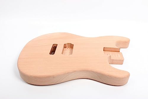 Mahogany Electric Guitar Body Blank Unfinished DIY ST Replacement S838