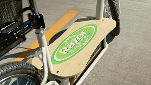 EcoSmart Metro Electric Scooter with Padded Seat and 16" Air-Filled Tires D946