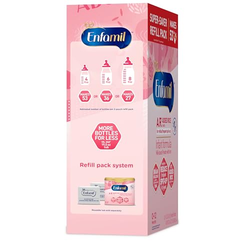 Enfamil A.R. Baby Formula, Added Rice Starch, DHA, Probiotics, 30.4 Oz Box, 4 Count I125