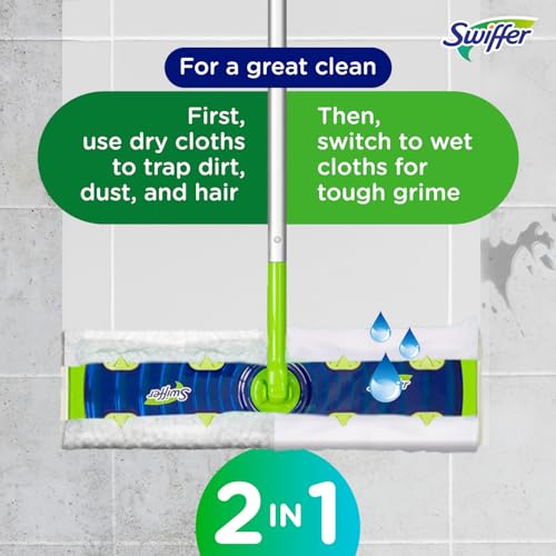 Swiffer Sweeper XL 2-in-1 Dry + Wet Floor Mopping Kit M150596