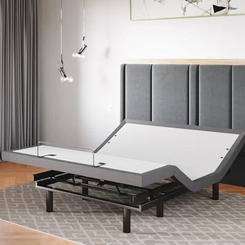 Sven & Son Classic Adjustable Bed Base Split King with Hybrid Spring Mattress I50028