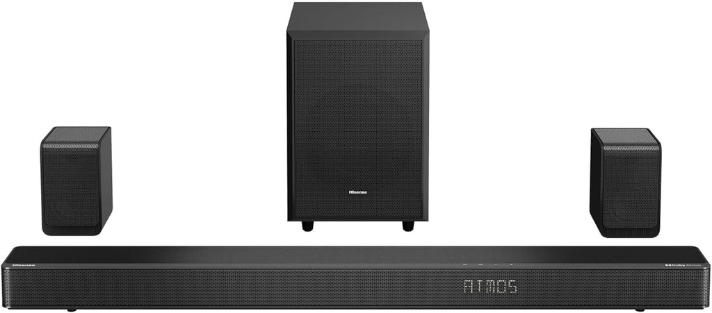 Hisense AX5120G 5.1.2ch Sound Bar with Wireless Subwoofer, Dolby Atmos, Bluetooth P53563